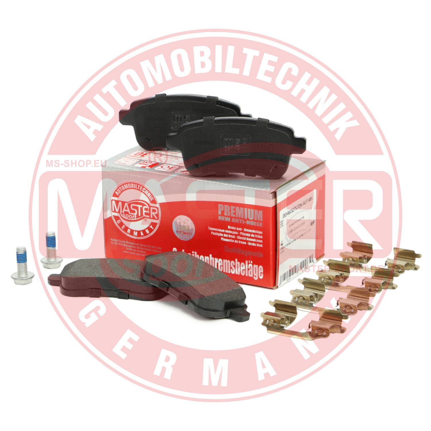 Placute frana MASTERSPORT GERMANY 13046027572N-SET-MS